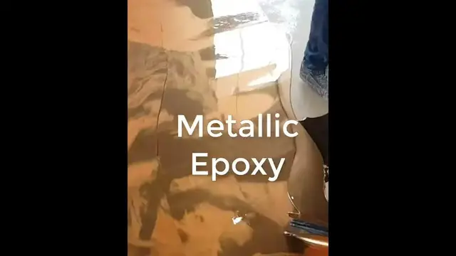 'Video thumbnail for Concrete Floor Makeover #Shorts'