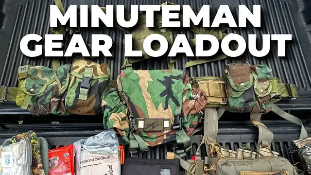 'Video thumbnail for Minuteman Gear Loadout 2024 | Load Bearing Equipment'