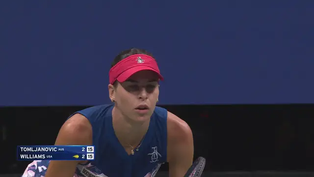 'Video thumbnail for Serena Williams vs. Ajla Tomljanovic R3 US Open 2022 match highlights'