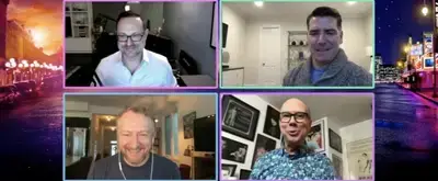 'Video thumbnail for Exclusive: THE PROM Creators Reunite to Talk Netflix Changes & More!'