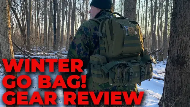 'Video thumbnail for Winter Go Bag! 3V Gear Paratus 3 Day Backpack GEAR REVIEW'