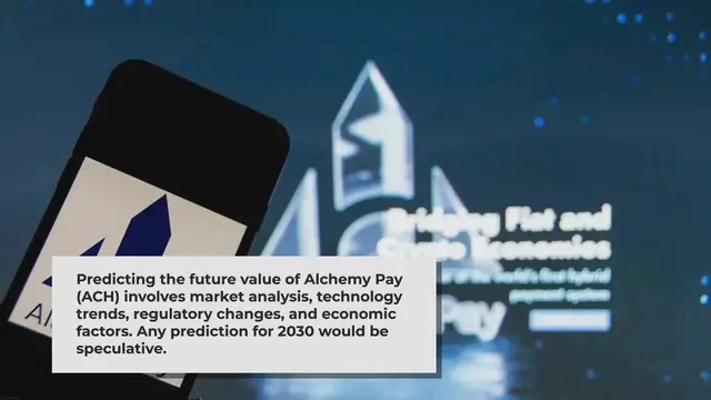 'Video thumbnail for What is the Alchemy Pay prediction for 2030?'