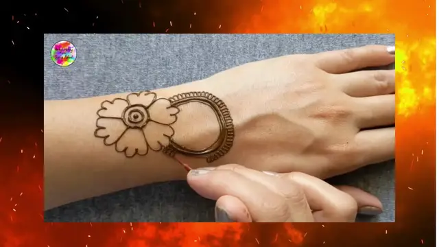'Video thumbnail for Beautiful Stylish Mehndi Design'