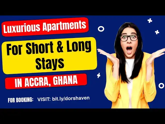 'Video thumbnail for 🏡 Luxurious Short And Long Stay Apartments in Accra, Ghana 🌟'