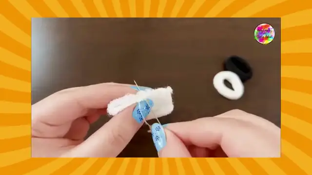 'Video thumbnail for Teddy Bear Keychain Made from Hair RubberBands and Sewing Thread Easy steps Panda Bear'