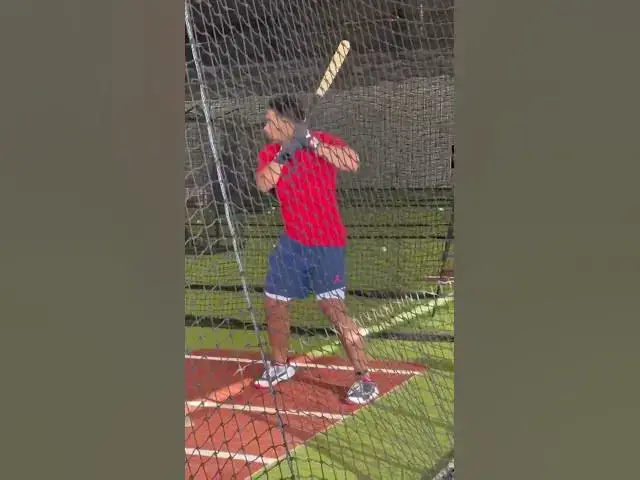 'Video thumbnail for Drake Baldwin Takes Batting Practice with Atlanta Braves! (2025 MLB Spring Training)'