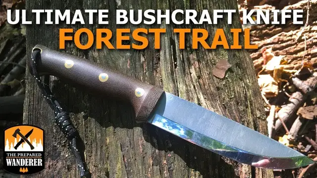 'Video thumbnail for Ultimate Bushcraft Knife LT Wright Forest Trail'