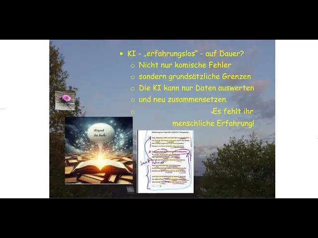 'Video thumbnail for KI-Gedichtinterpretation: "erfahrungslos", ohne „menschliches“ Verständnis u. erstaunlich fehlerhaft'