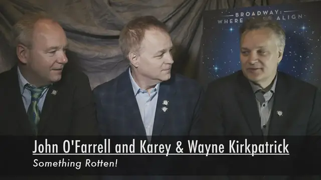 'Video thumbnail for Exclusive: Meet the Creators of SOMETHING ROTTEN!'