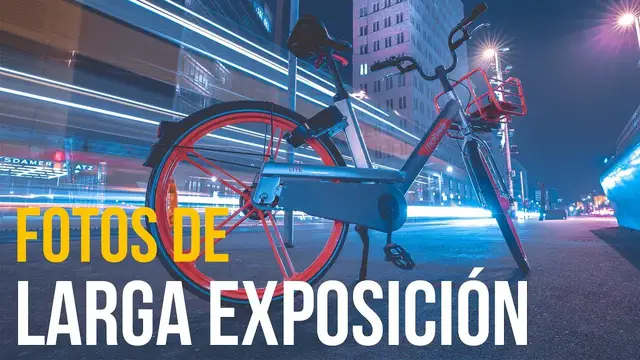 'Video thumbnail for Como hacer FOTOS de LARGA EXPOSICIÓN o DE NOCHE'