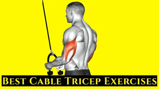 'Video thumbnail for Best Cable Tricep Exercises for Strong and Defined Arms'