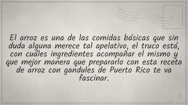 'Video thumbnail for Como hacer【 Arroz con gandules】 Boricua ¡Original!'