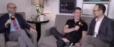 'Video thumbnail for Tonys Talk: Meet the Musical Masterminds of THE PROM- Chad Beguelin & Matthew Sklar!'