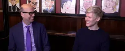 'Video thumbnail for Backstage with Richard Ridge: GREAT COMET Bad Boy Lucas Steele Talks the Evolution of Anatole'