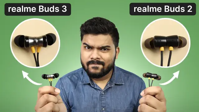 'Video thumbnail for realme Buds 3 vs 2: Which is Better 3.5mm Wired Earphones?'