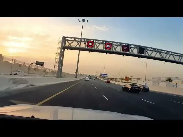 'Video thumbnail for Driving on Sabah Al Ahmad Corridor'