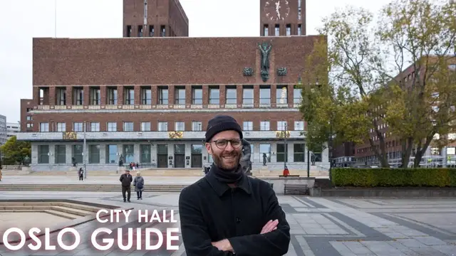 'Video thumbnail for A Tour of the Oslo City Hall in Norway'