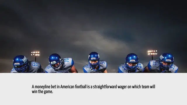 'Video thumbnail for What Is A Moneyline Bet In American Football'