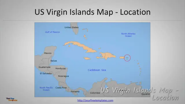 'Video thumbnail for US Virgin Islands Map'