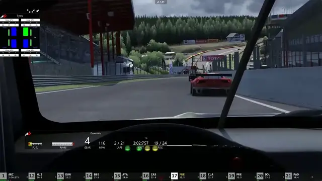 'Video thumbnail for Assetto Corsa Spa GT3 racing'