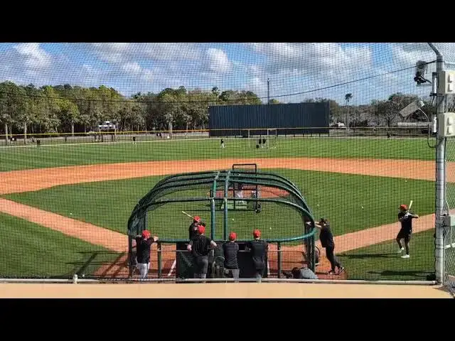 'Video thumbnail for Javier Baez Takes Batting Practice with Detroit Tigers! (2025 MLB Spring Training)'