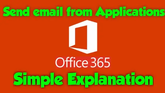 'Video thumbnail for How to send email from Printer, Scanner or a Website using Office 365'