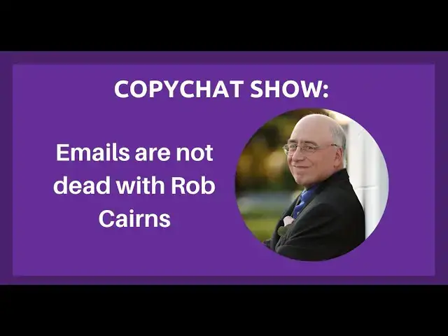 'Video thumbnail for Email Is Not Dead with Rob Cairns'