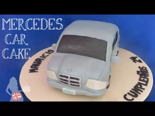 'Video thumbnail for How To Make A MERCEDES CAR CAKE'