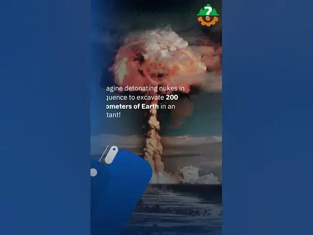 'Video thumbnail for The Famous US plan to Blast a Canal Through Israel Using 520 Nuclear Bombs.'