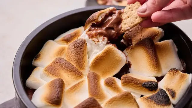 'Video thumbnail for Gooey S'mores Dip Recipe'