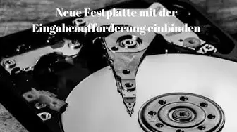 'Video thumbnail for Eine Festplatte unter Windows per Diskpart (cmd) einrichten'