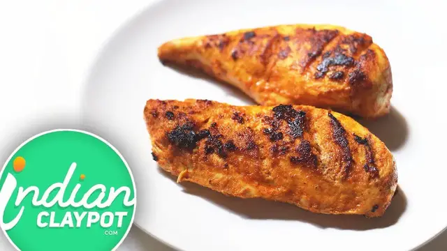 'Video thumbnail for Spicy Chicken Steak Recipe - The Indian Claypot'