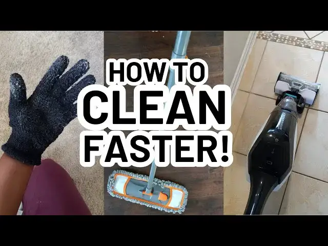'Video thumbnail for MY TOP CLEANING TOOLS FOR THE HOME (How To Clean Faster)'