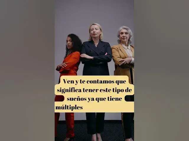 'Video thumbnail for ¿Alguna vez has soñado con dos mujeres?: #significadodesueños #interpretaciondesueños #sueños'