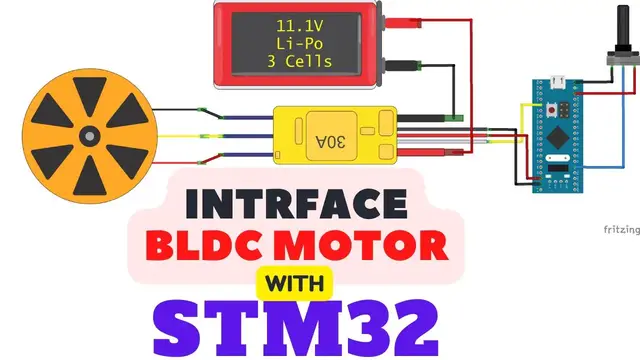 'Video thumbnail for How to Interface BLDC MOTOR with STM32'
