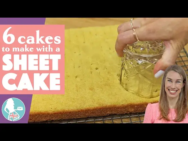 'Video thumbnail for 6 Cakes to Make from Sheet Cakes (Rectangular Cakes)'