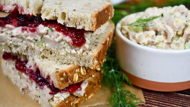 'Video thumbnail for Deli-Style Turkey Salad Recipe'
