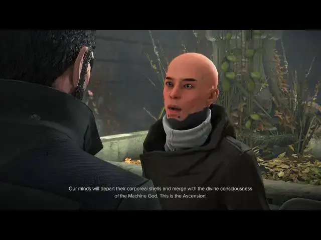 'Video thumbnail for Deus Ex: Mankind Divided - Jensen's Apt Complex: Machine God Cultist Dialogue Choice (Josef, Church)'