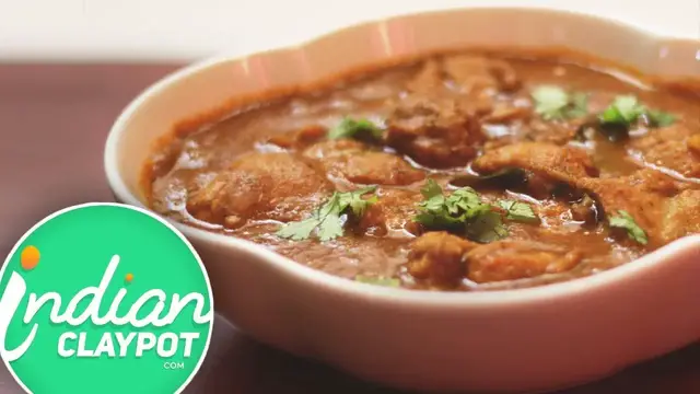 'Video thumbnail for Spicy Chettinad Chicken Curry Recipe - The Indian Claypot'