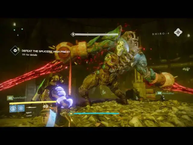 'Video thumbnail for Destiny Rise of Iron - The Wretched Eye Strike: Full Mission Kovik Splicer Priest & Captive Ogre'