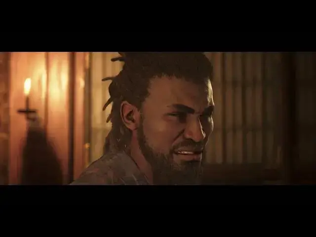 'Video thumbnail for Assassin's Creed Shadows - The Rengakai: Yasuke Meets Ukita Naoie "Regret" Ronin Ambush Cutscene'