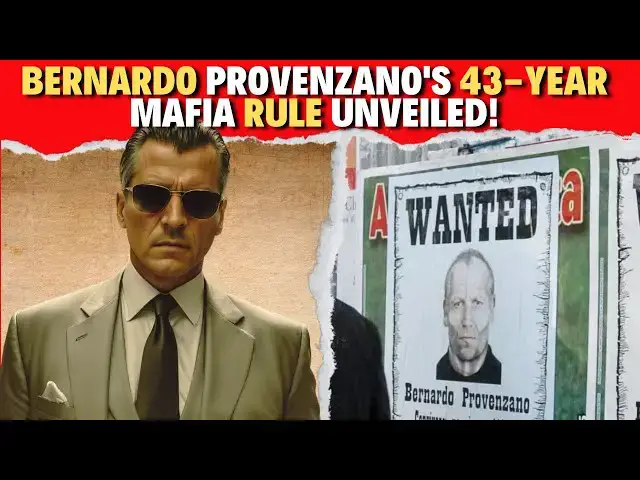 'Video thumbnail for The Shadow Boss: Bernardo Provenzano's 43-Year Mafia Rule Unveiled!'