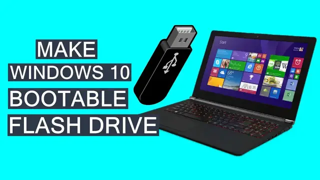 'Video thumbnail for How To Create Windows 10 Bootable USB Flash Drive Via CMD | Make Flash Bootable'