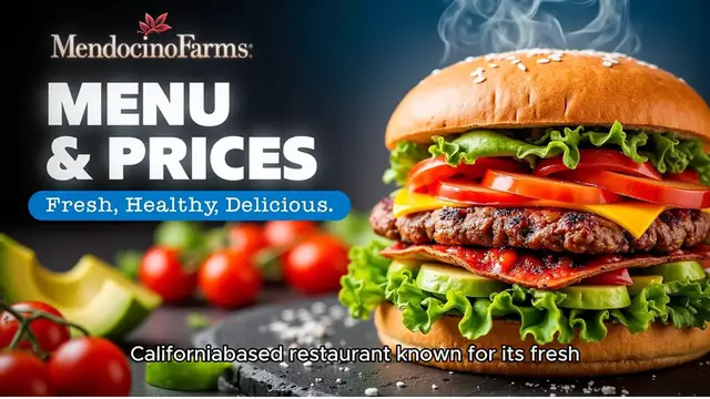 'Video thumbnail for Mendocino Farms Menu Prices'