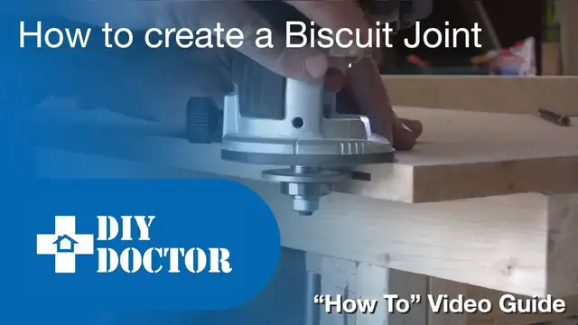 'Video thumbnail for How to Create a Biscuit Joint'