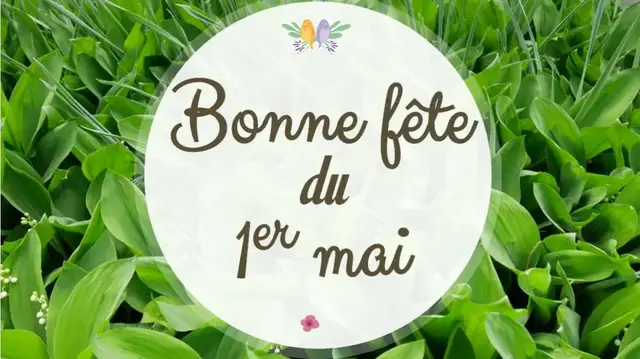 'Video thumbnail for Bonne fête du 1er mai avec Muguet - Carte virtuelle'