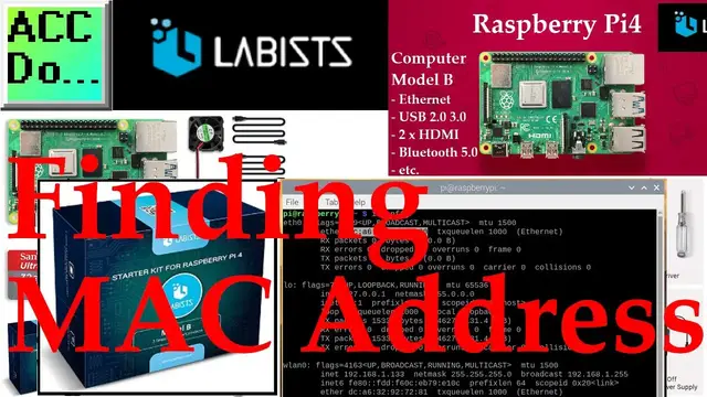 'Video thumbnail for Raspberry Pi Finding MAC Address'