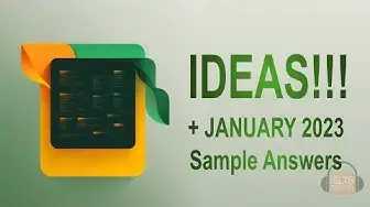 'Video thumbnail for How to get ideas (+ sample answers for January 2023 question set)'