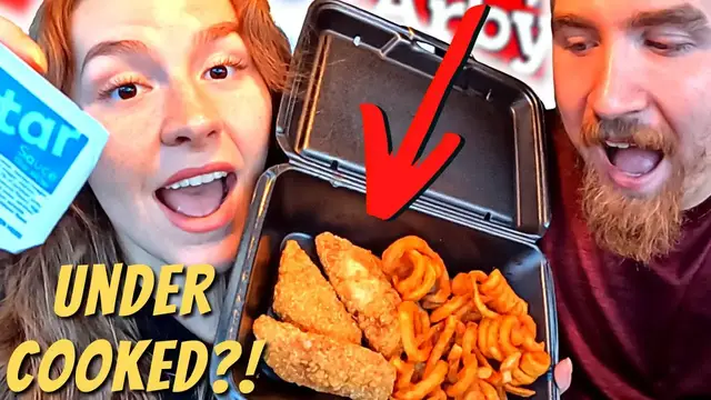 'Video thumbnail for Arby's NEW Hushpuppy Breaded Fish Strips | Mashed Potato Fish?!'