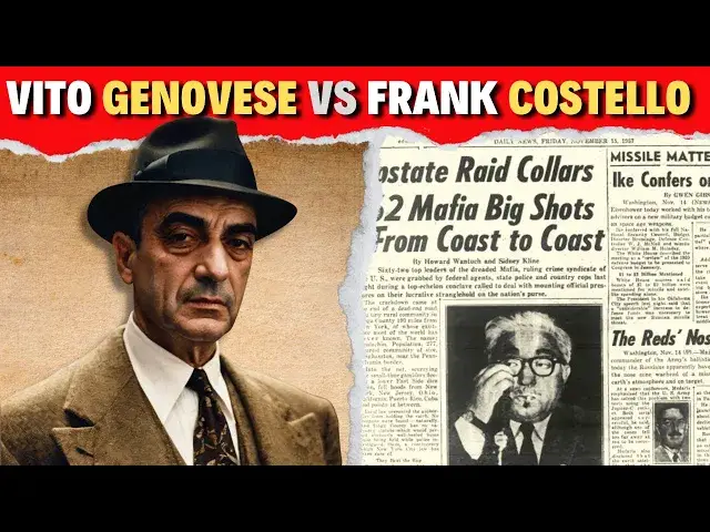 'Video thumbnail for Organized Crime Unmasked: Vito Genovese and Frank Costello’s Rivalry'
